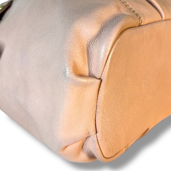 Burberry Blue Label Leather Pink Hobo Shoulder Bag - Picture 7 of 17